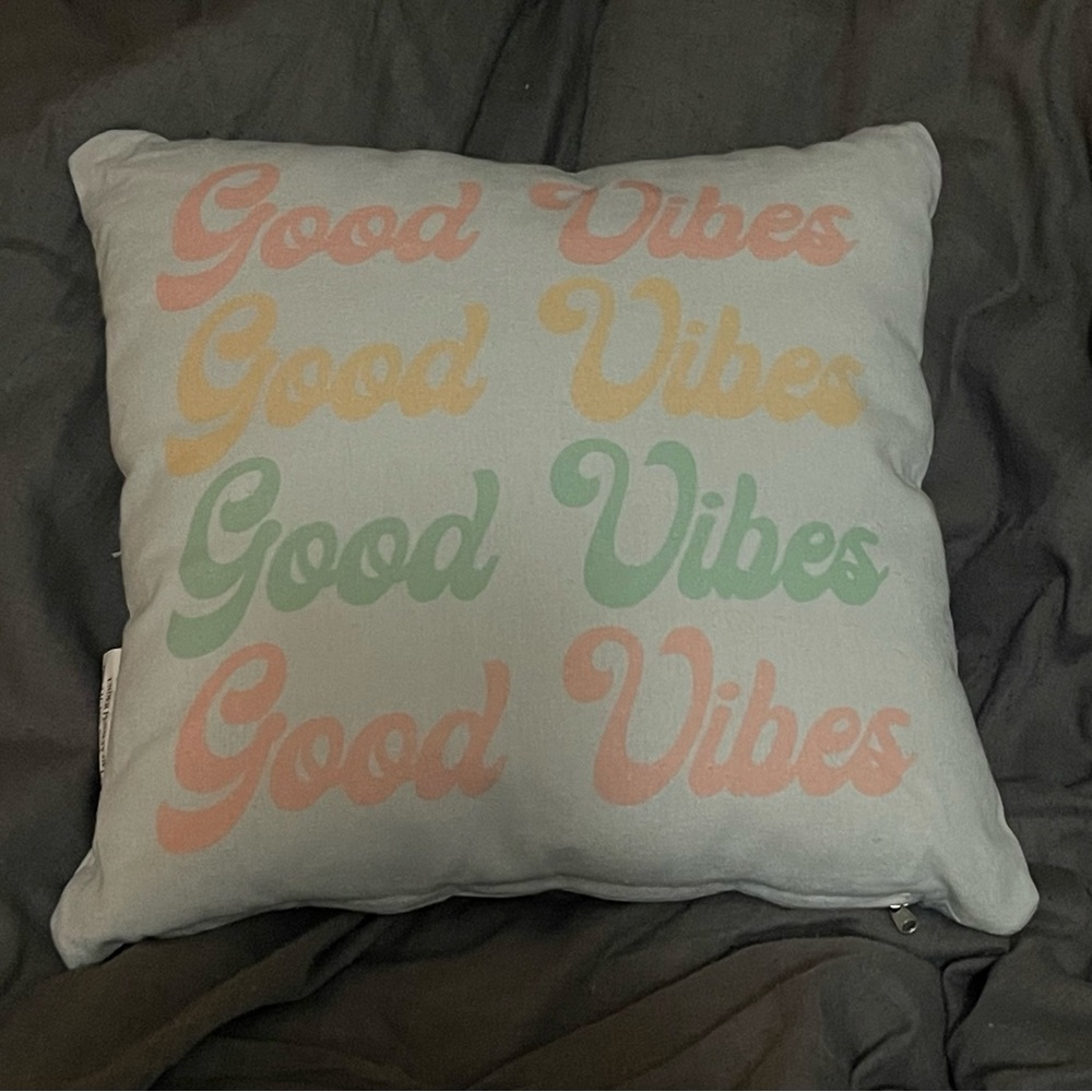 COPY - Good Vibes Throw Pillows